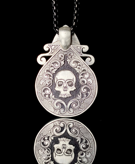 Opal Skull Fillacello Pendant
